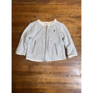 Juicy Couture Baby Girl Lined Sweatshirt Jacket
